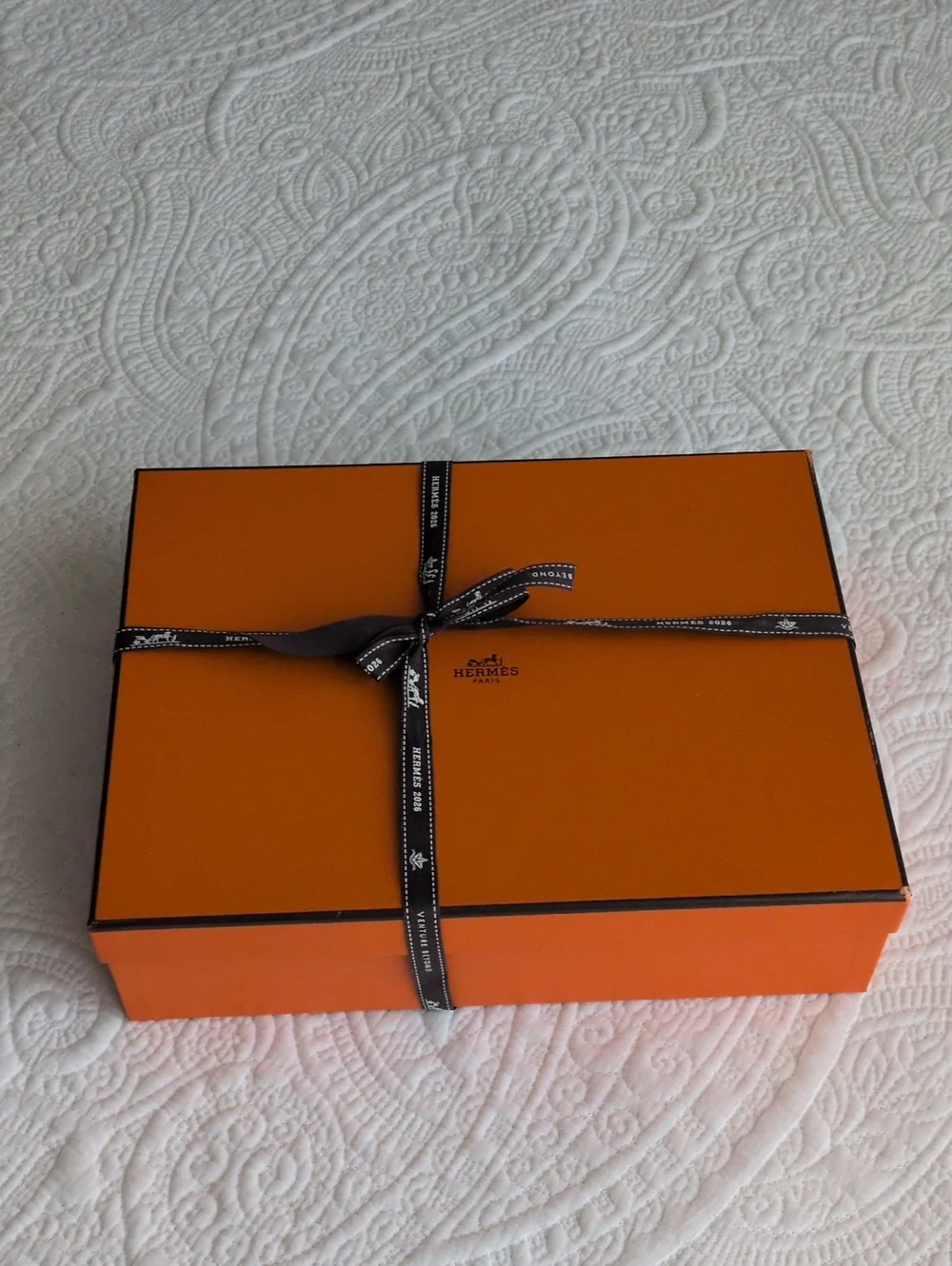 Hermes Authentic Box + Ribbon